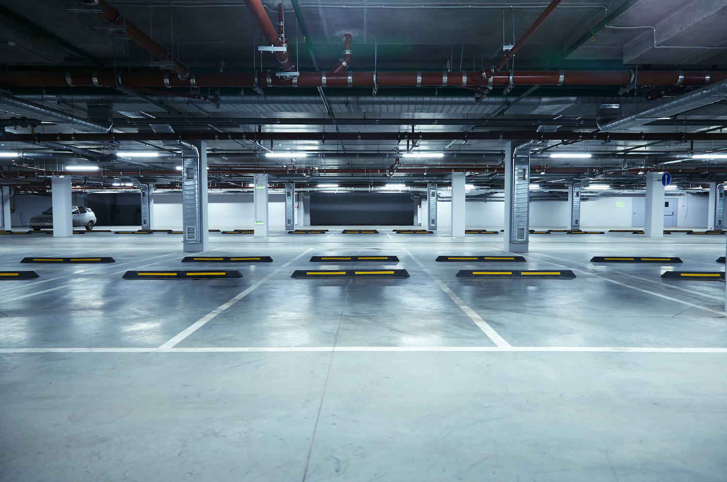 Parking Lot Garage Cleaning Spaces