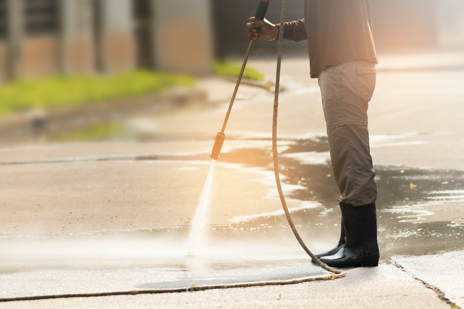 North Little Rock concrete cleaning floor cleaning